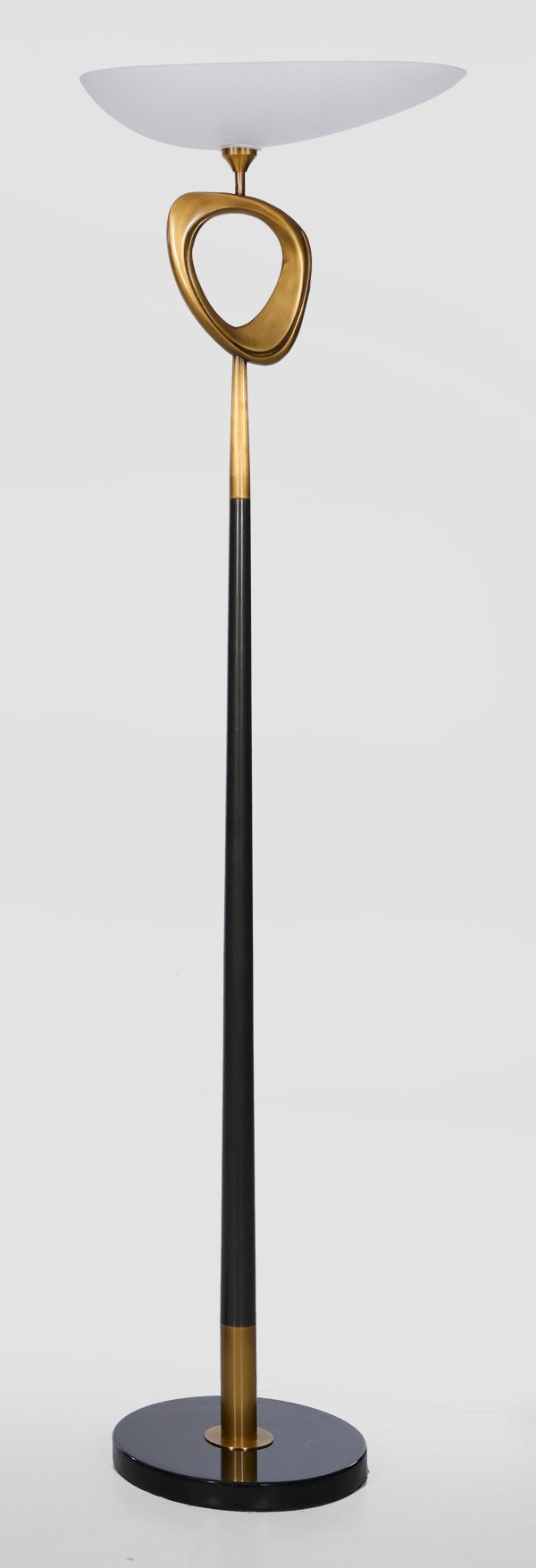 Designer-Bodenlampe nach einem Entwurf von Max Ingrand