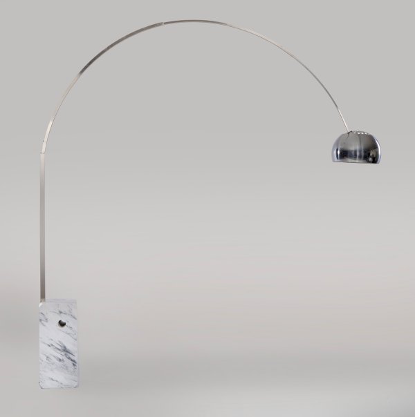 Vintage Bogenlampe Arco