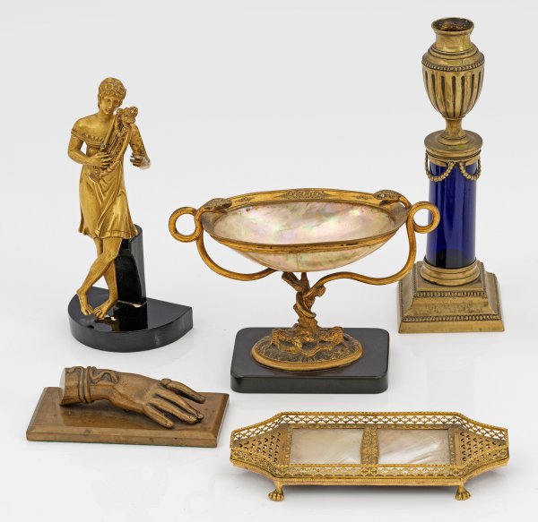 Konvolut Bronze und Messing