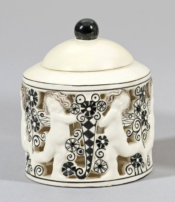 Tintenfass der Wiener Keramik von Michael Powolny