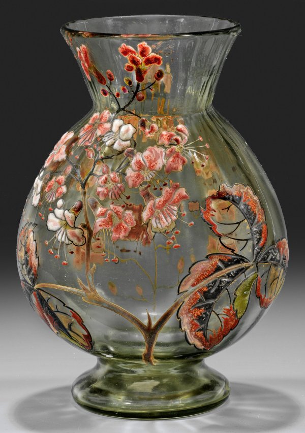 Frühe Ziervase von Emile Gallé