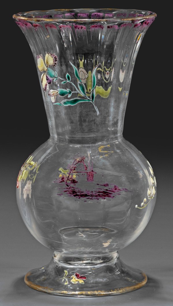 Frühe Ziervase von Emile Gallé