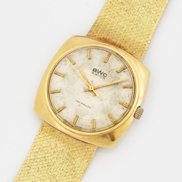 Herrenarmbanduhr von BWC-Swiss aus den 1960er Jahren