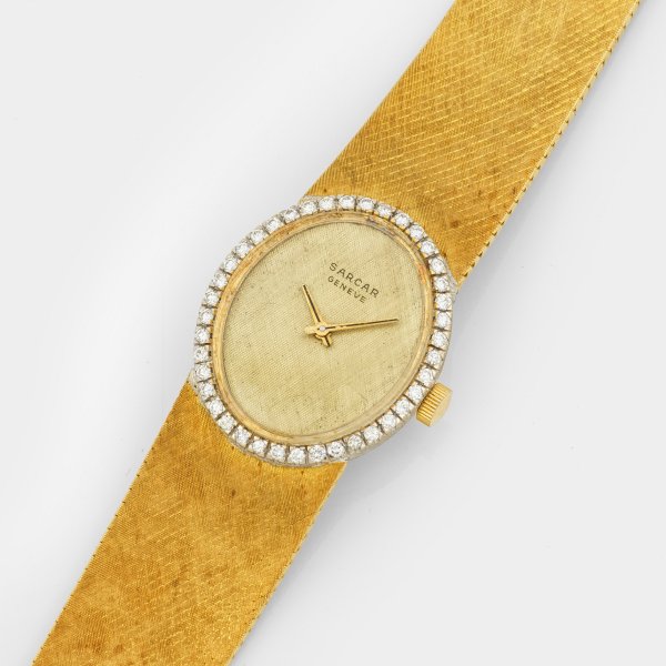 Schmuckuhr von SARCAR, Geneve aus den 1960er Jahren