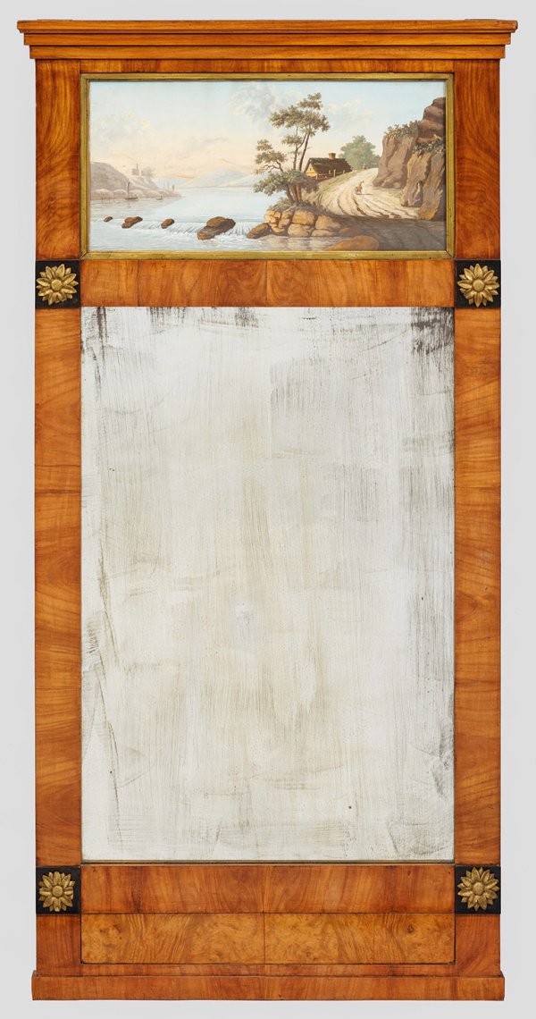 Großer Biedermeier-Wandspiegel