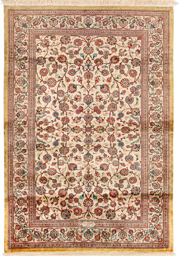 Signierte Ghom-Seidenbrücke