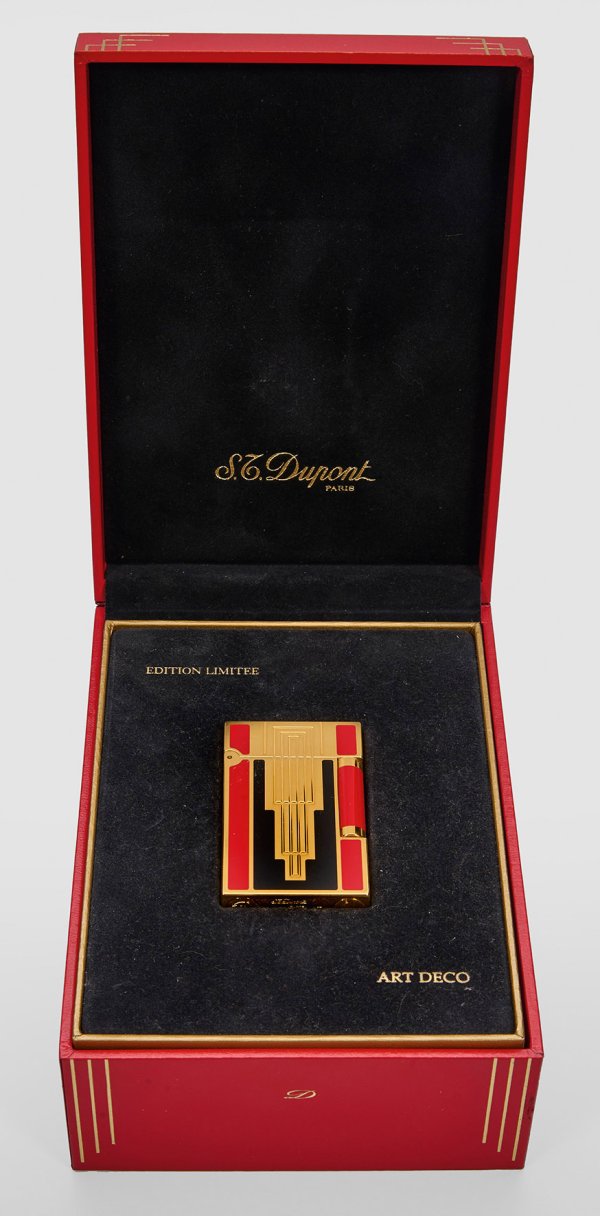 Dupont Feuerzeug Ligne 2-Art Déco 1996