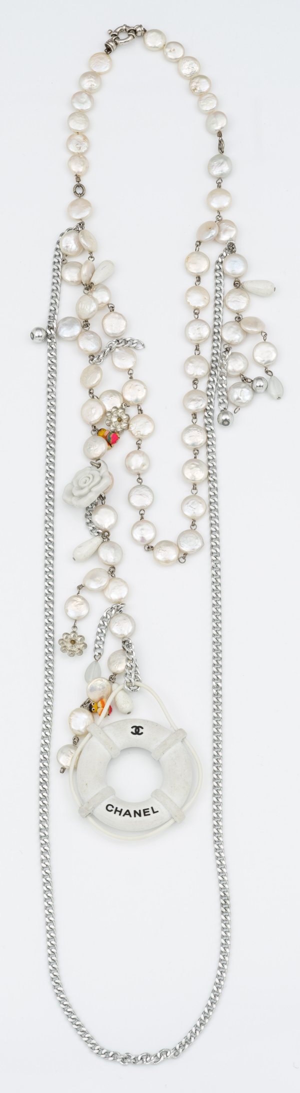 Perl-Sautoir im Stil von Chanel-La Pausa Coco