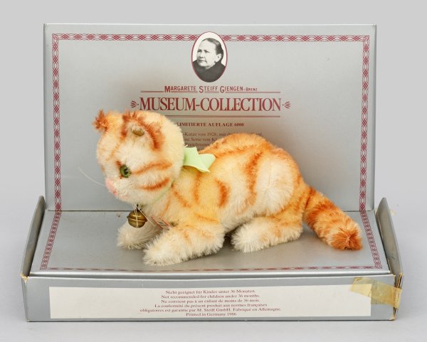 Steiff-Katze Tabby