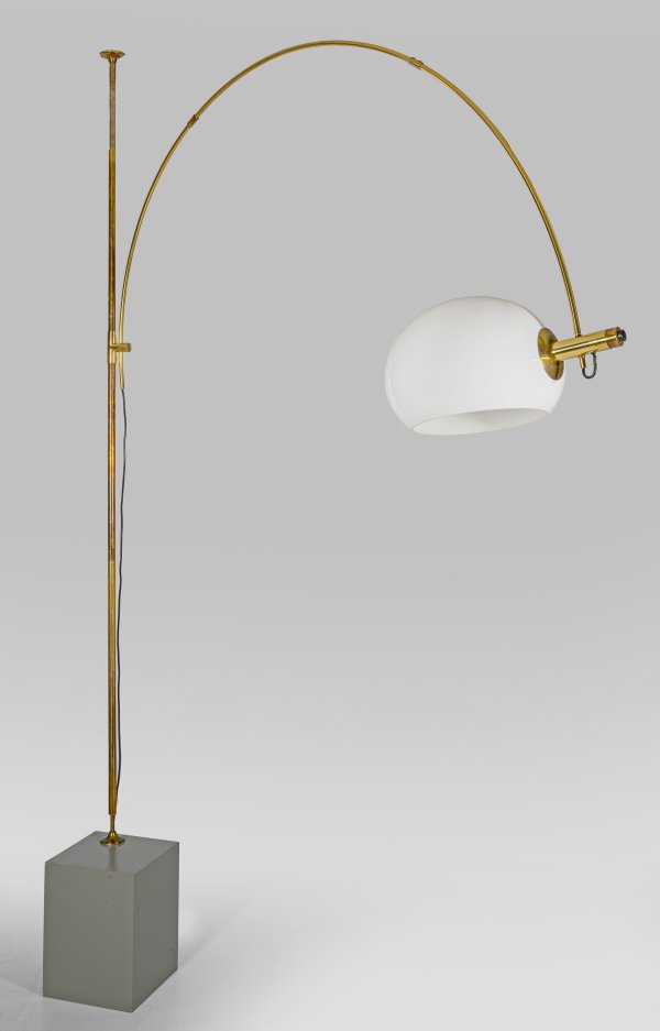 Große Bogen-Spannlampe von Florian Schulz