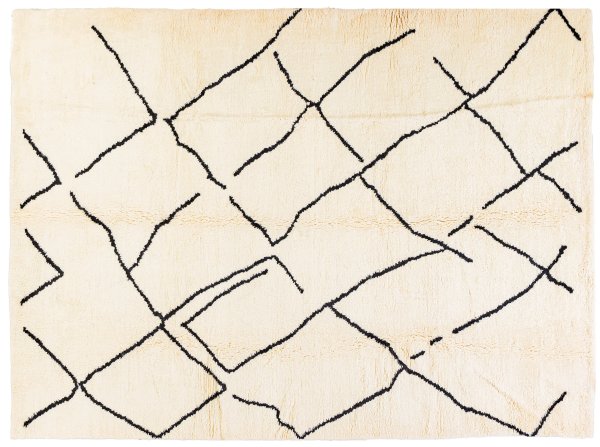 Großer moderner Berber-Teppich