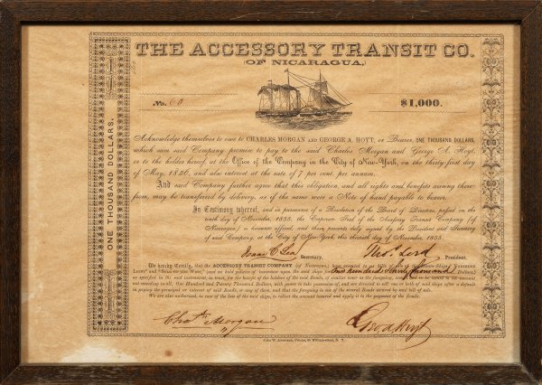 Seltene Anleihe der Accessory Transit Co.