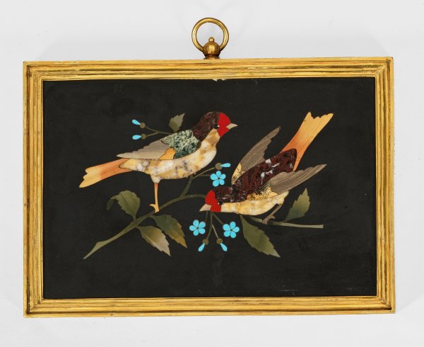 Pietra Dura-Bildplatte