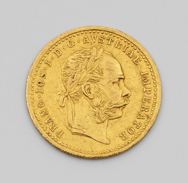Goldmünze Österreich, 1 Dukat, Franz Joseph I., 1877