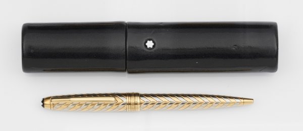 Goldener Meisterstück-Kugelschreiber von Montblanc