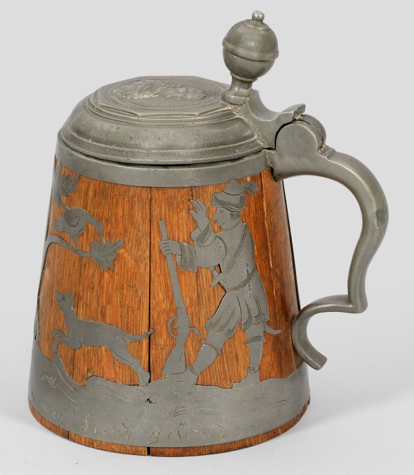 Jagdlicher Daubenkrug