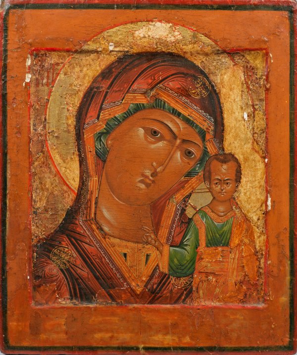 Ikone Gottesmutter von Kasan