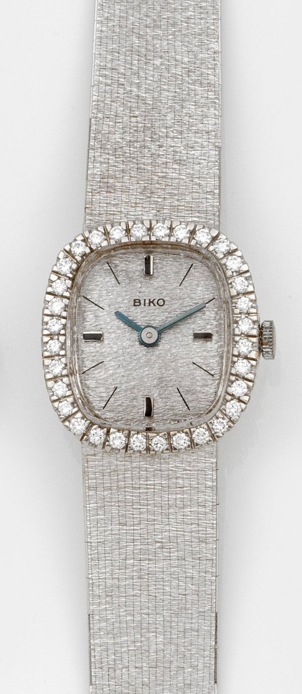 Schmuck-Damenarmbanduhr von Biko aus den 1970er Jahren