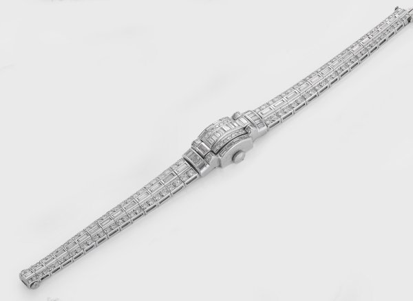 Cocktail-Damen-Armbanduhr von Hamilton aus den 1950er Jahren