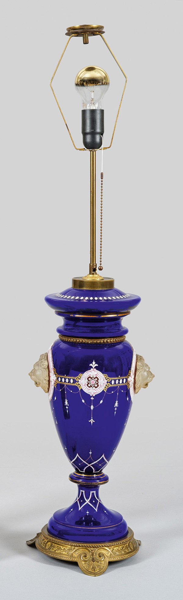 Große Napoleon III-Tischlampe