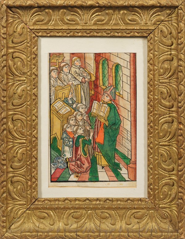 Buchillustration des Konstanzer Konzils