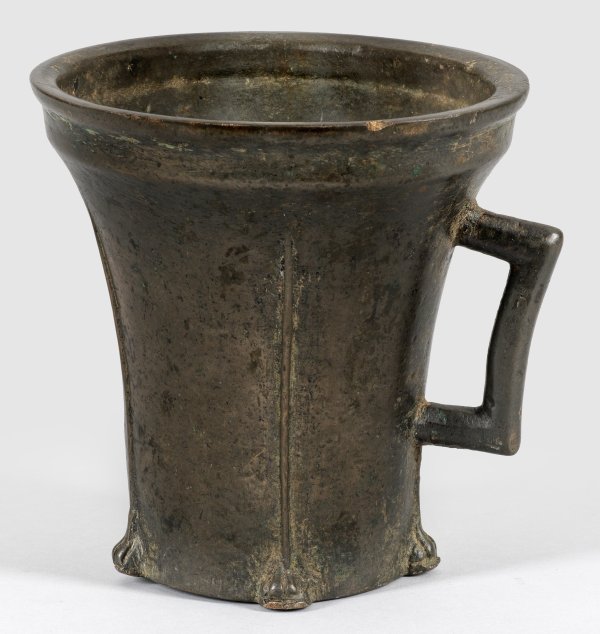 Gotischer Bronzemörser
