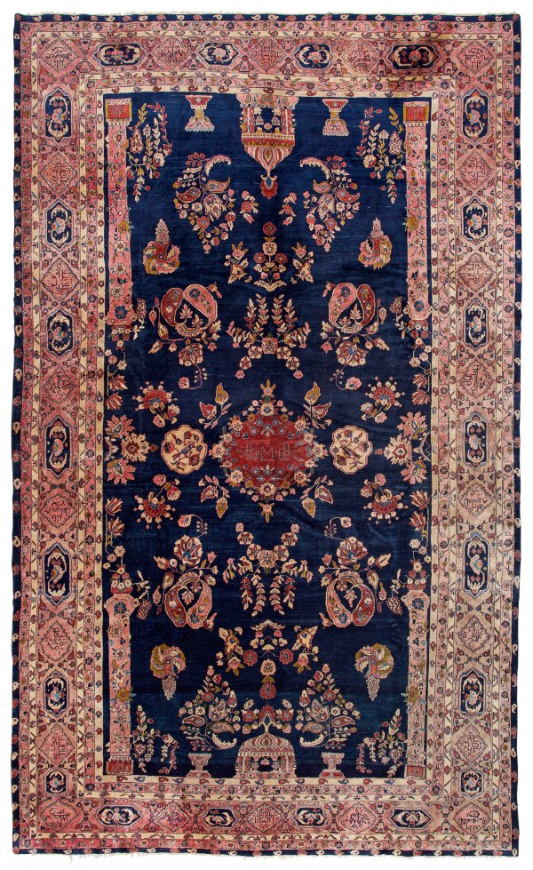 Alter Roomsize Sarough-Teppich