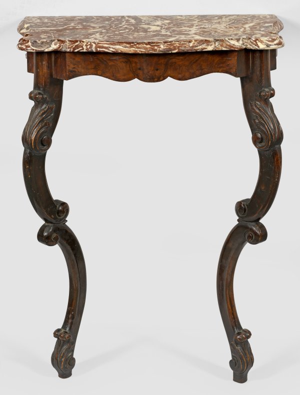 Kleine Konsole im Barock-Stil