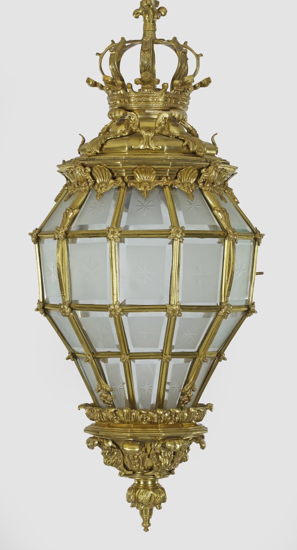 Repräsentative Deckenampel im Louis XIV-Stil