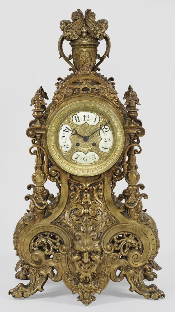 Große Belle Epoque-Pendule