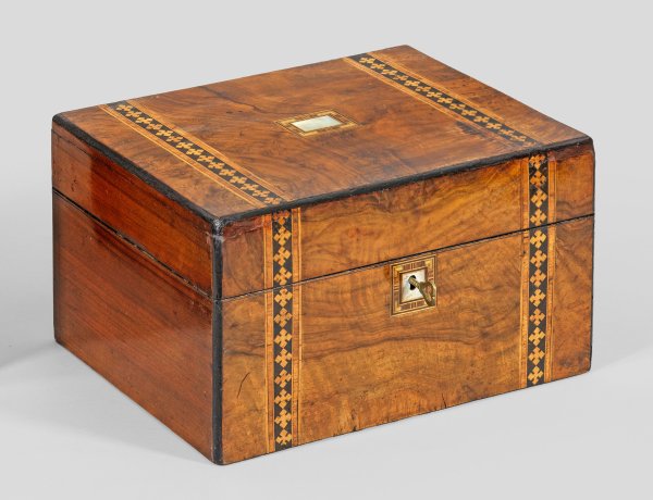 Viktorianische Schmuckschatulle